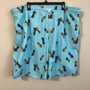 Old Navy Swim Trunks Pineapple Print Swimsuit NWT